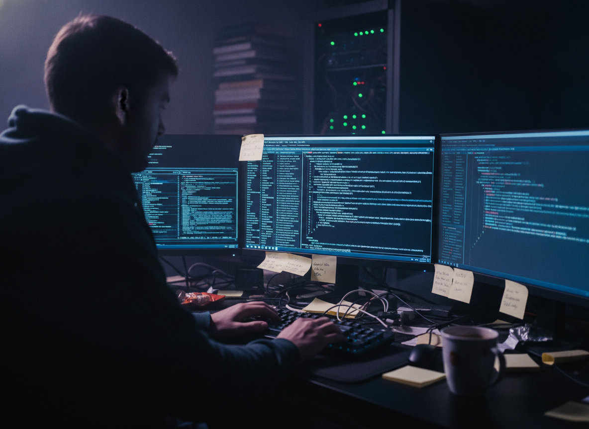 Il·lustració editorial de Investigadors troben forats de seguretat per escapar del sandbox en quatre dels agents de programació d'IA més utilitzats