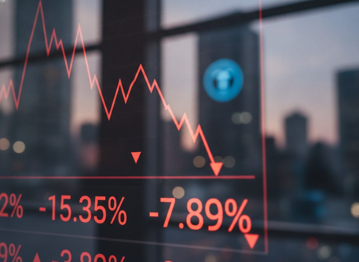 Il·lustració editorial de Google torna a ajornar Gemini 3.5 Pro per problemes de programació i Alphabet esborra milers de milions de dòlars en borsa
